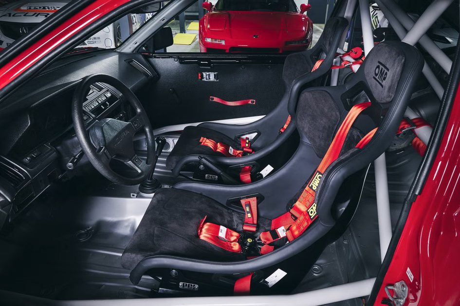 acura integra 40 race car interior seats