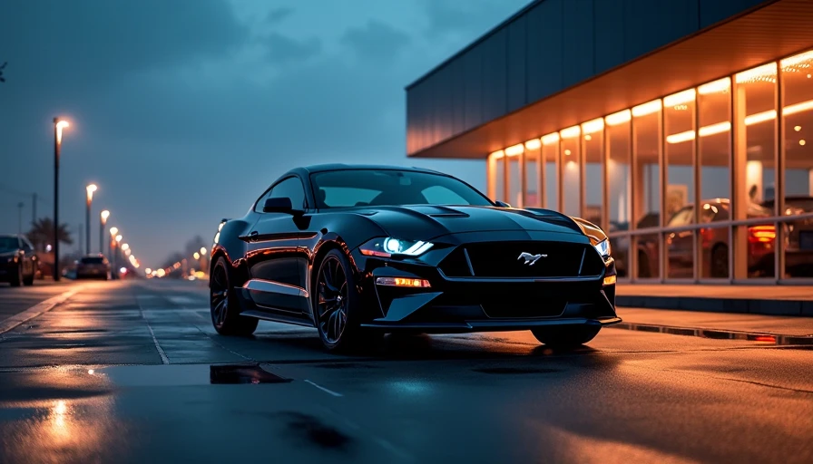 Visual context for 2024 ford mustang dark horse price
