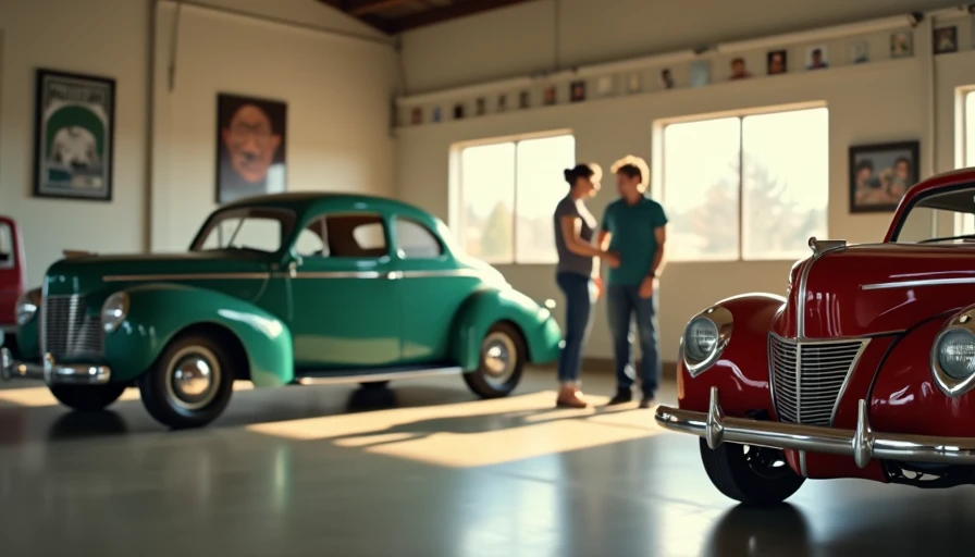 Visual context for what is the definition of a classic car