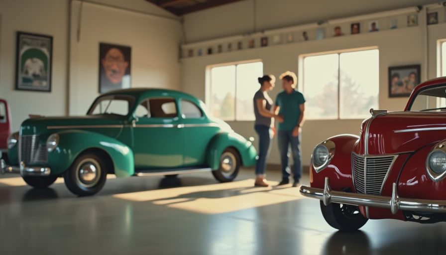 Visual context for what is the definition of a classic car