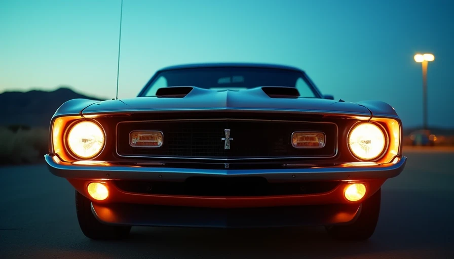 Illustration for what is a muscle car definition