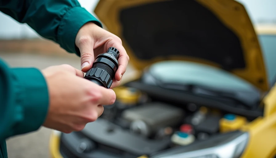 Visual context for spark plug socket