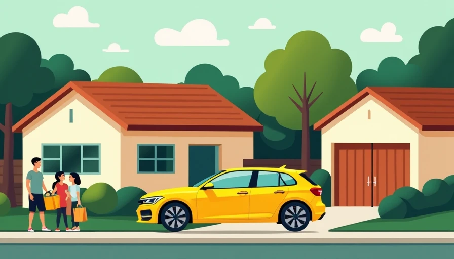 Illustration for yellow car