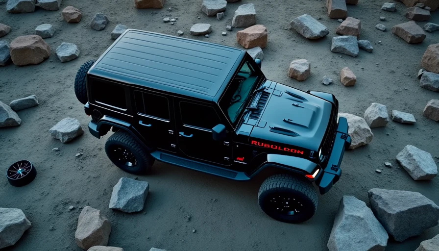 Illustration for jeep wrangler rubicon 392
