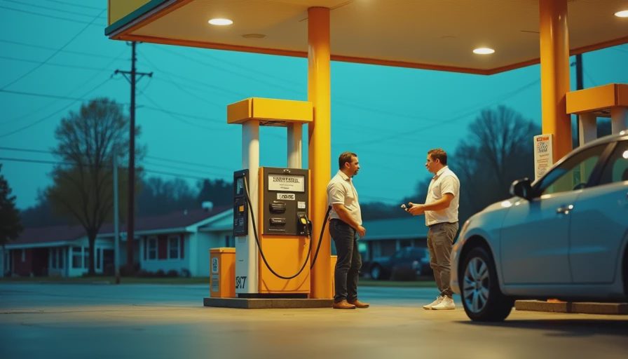 Visual context for unleaded 88 vs 87
