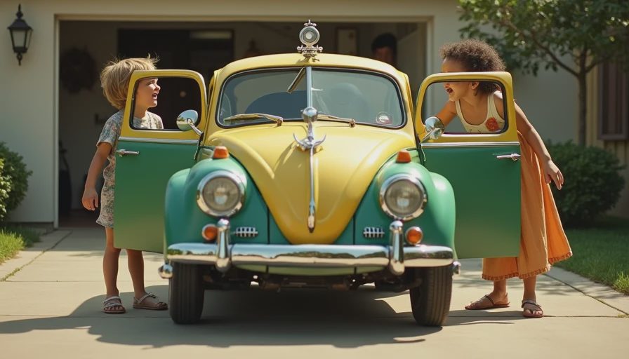 Visual context for goofy car