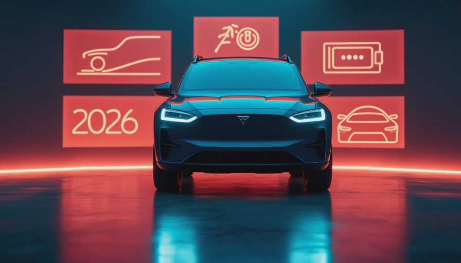 Visual context for tesla model y juniper 2026 changes