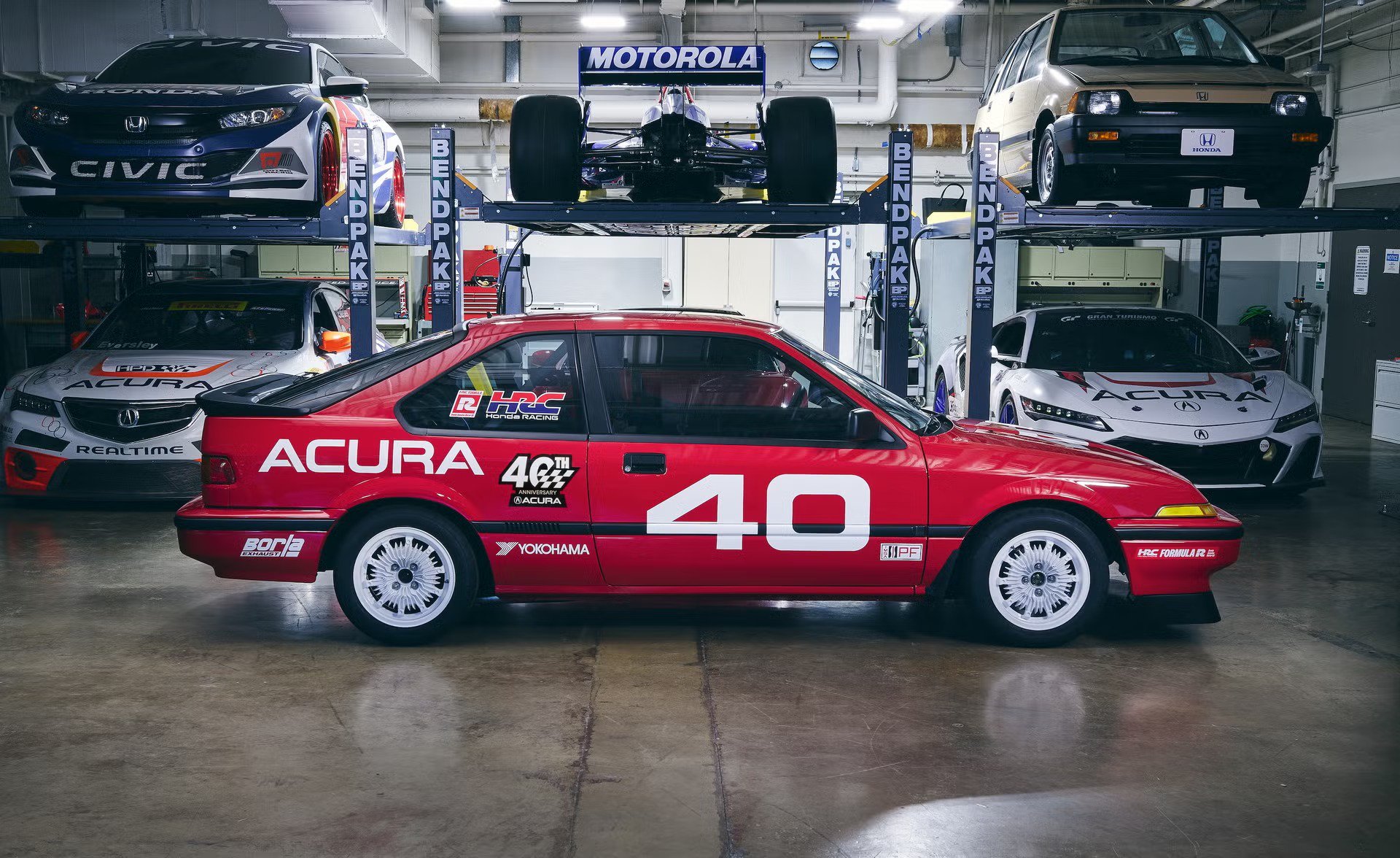Acura Marks Its 40th Anniversary with This Outstanding Integra Race Car
