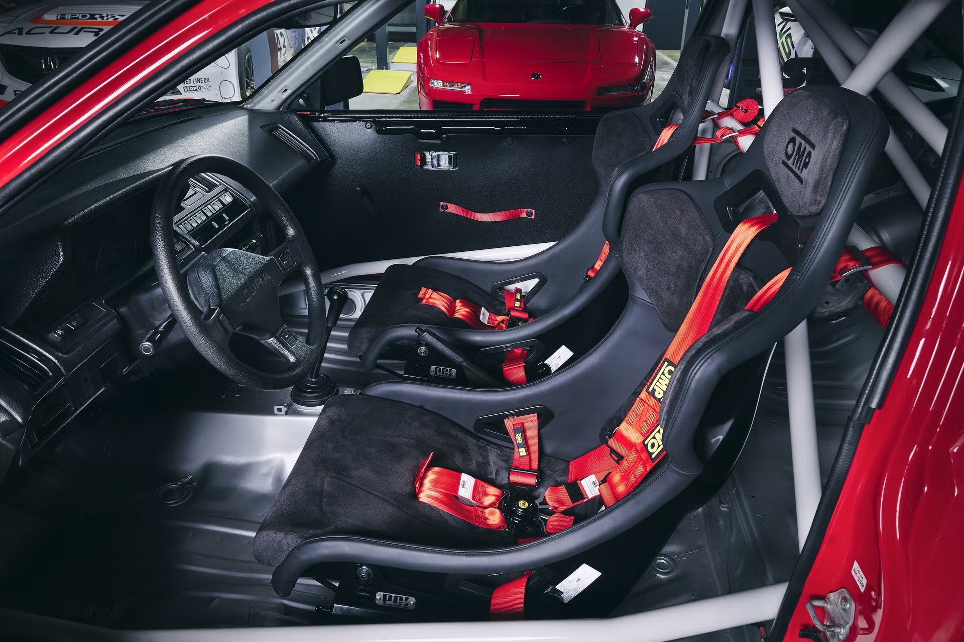 acura integra 40 race car interior seats