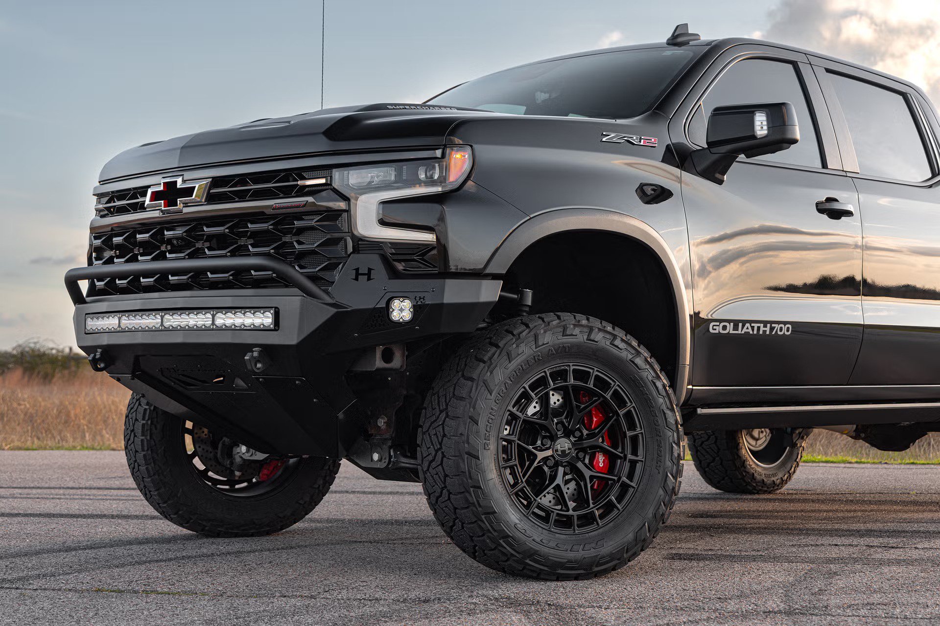 chevy silverado 1500 zr2 hennessey goliath 700